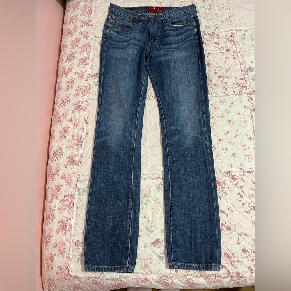 Lucky Brand 10 Authentic Skinny Blue Jeans (W 29 L 32)